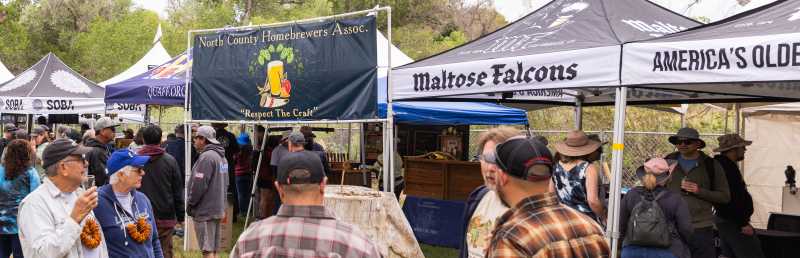 SCHF tents and people